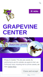 Mobile Screenshot of grapevinecenter.org